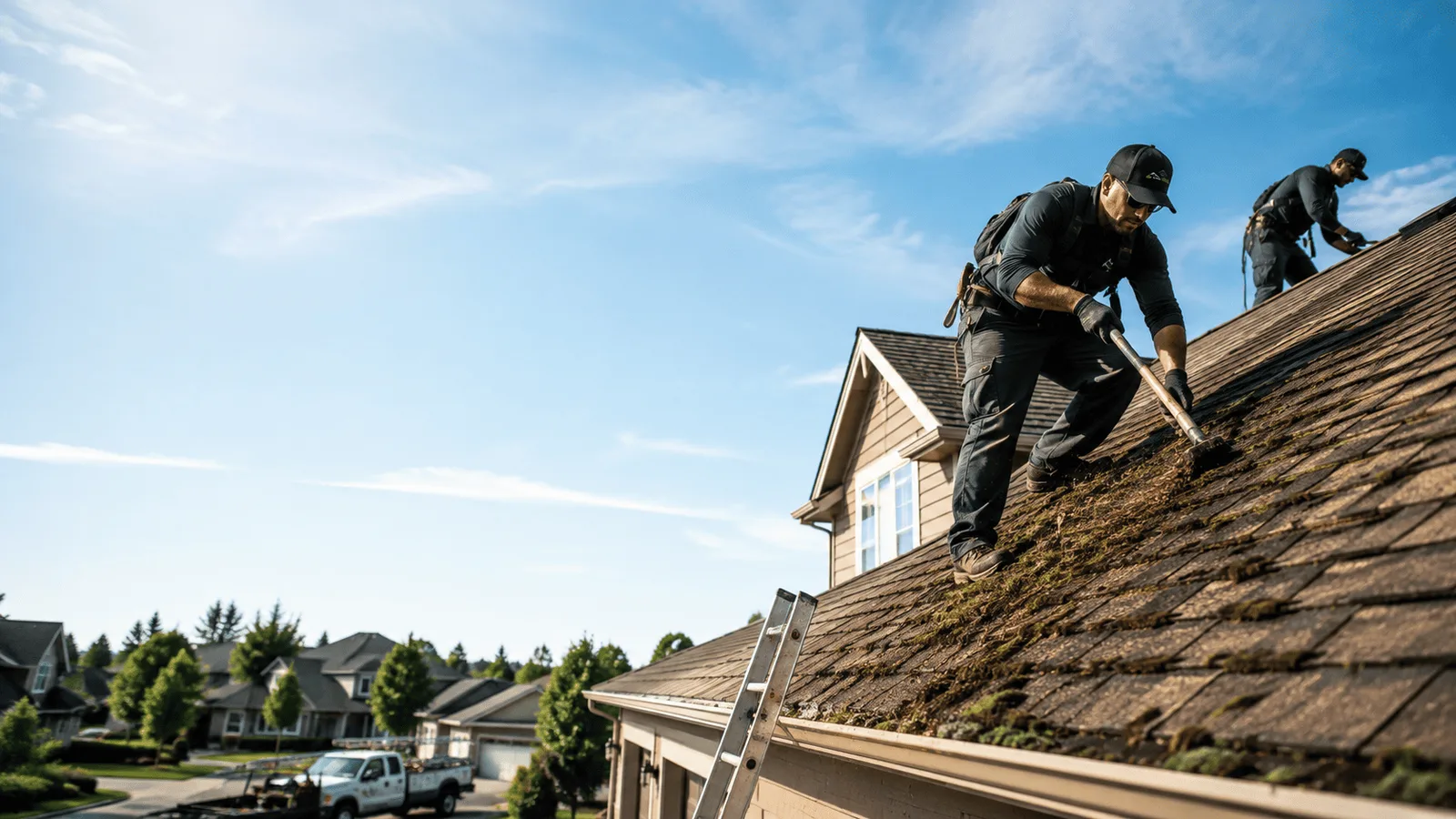 Roof Moss Removal in Adel, IA near me